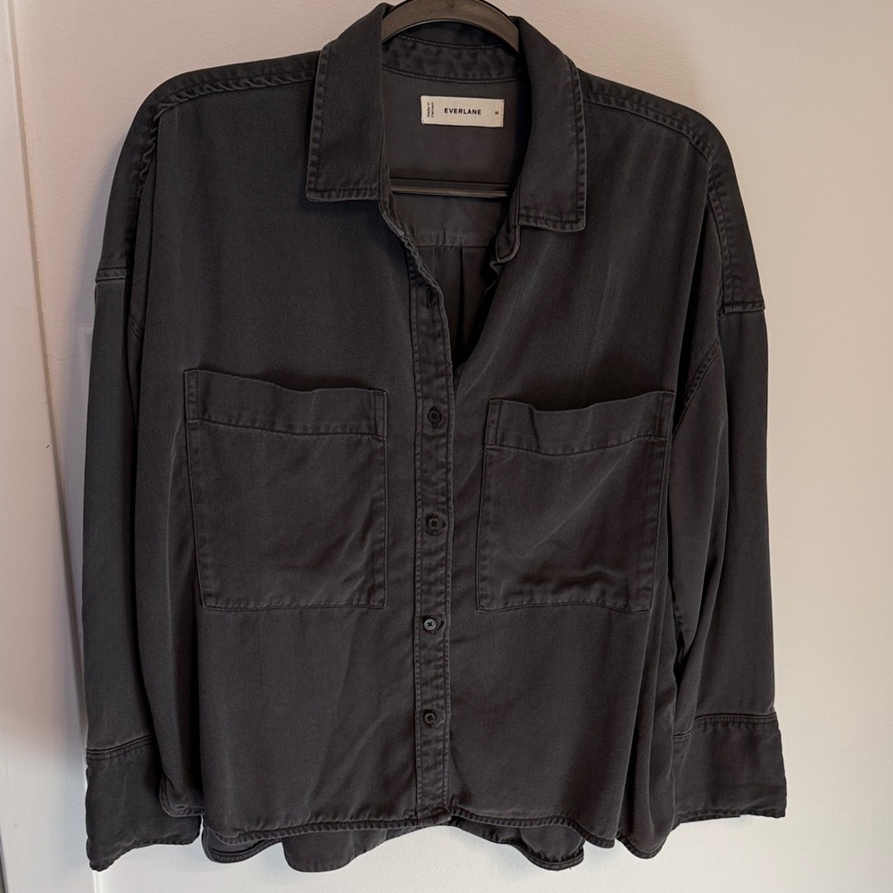 Everlane Dark Gray Shirt